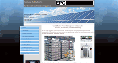 Desktop Screenshot of epc-corporation.com
